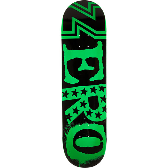 zero board legacy ransom (black/green) 8.25