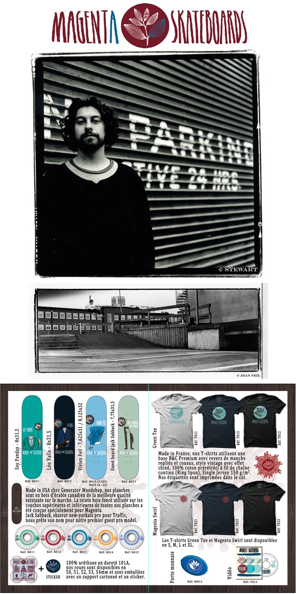 magenta skateboards avec soy panday et vivien feil