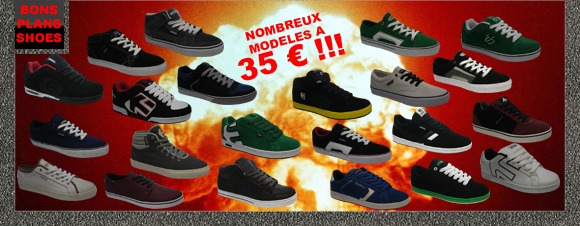 bons plans skate shoes