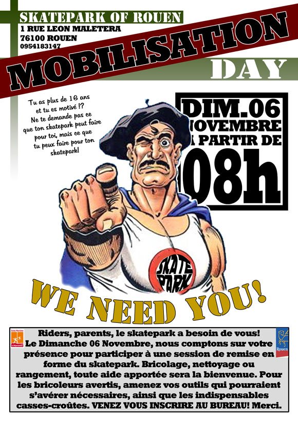 Mobilisation Day Skatepark De Rouen Dimanche 6 novembre 2011 Mobilisation Day Skatepark De Rouen Dimanche 6 novembre 2011