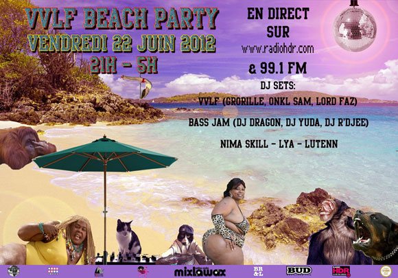 VVLF Beach Party Radio HDR vendredi 22 juin 2012