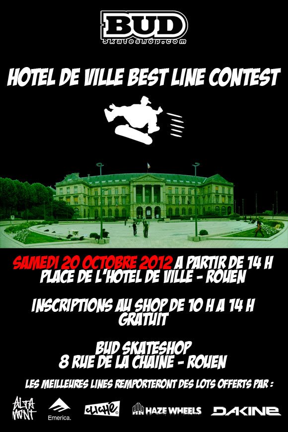 Hotel De Ville Best Line contest Rouen Samedi 20 octobre 2012 Hotel De Ville Best Line contest Rouen Samedi 20 octobre 2012