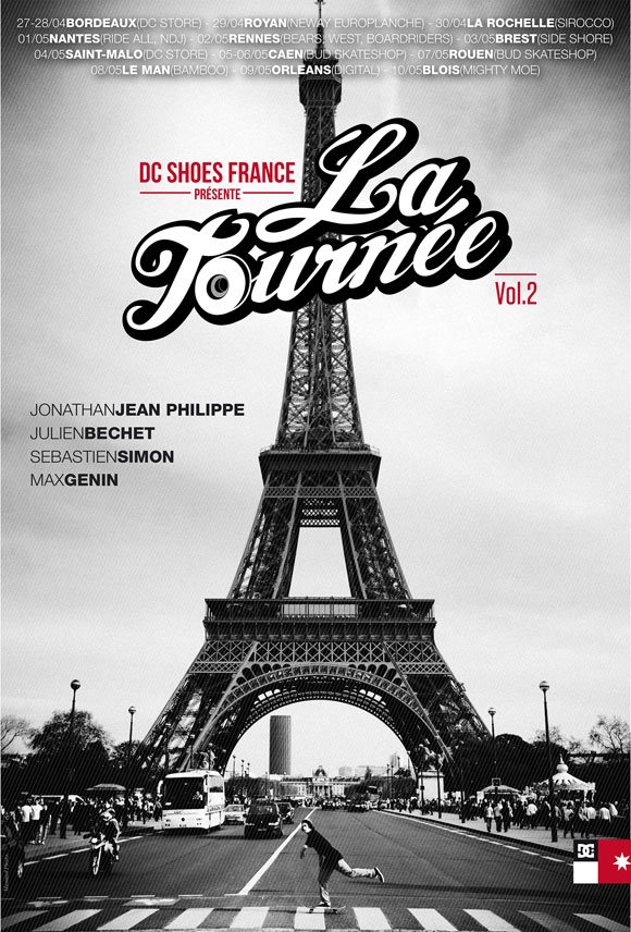 DC SHOES France La Tournée volume 2 Rouen mardi 7 mai 2013