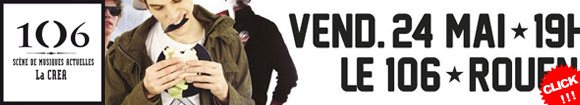Biga Ranx, Naaman, Scars concert reggae ragga Le 106 Rouen vendredi 24 mai 2013