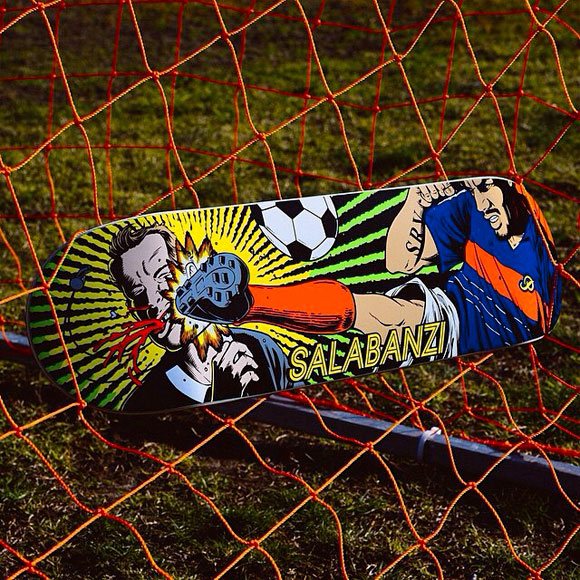 Bastien Salabanzi skate pour PRIMITIVE SKATEBOARDING