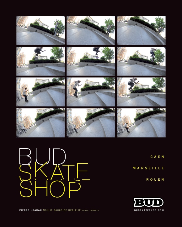 Pierre Hoarau paru pub BUD SKATESHOP Sugar #170 octobre 2015 Pierre Hoarau paru pub BUD SKATESHOP Sugar #170 octobre 2015