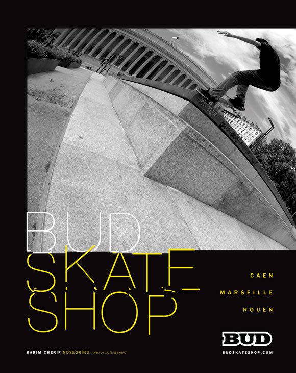 Karim Cherif paru pub BUD SKATESHOP Sugar #171 novembre 2015 Karim Cherif paru pub BUD SKATESHOP Sugar #171 novembre 2015
