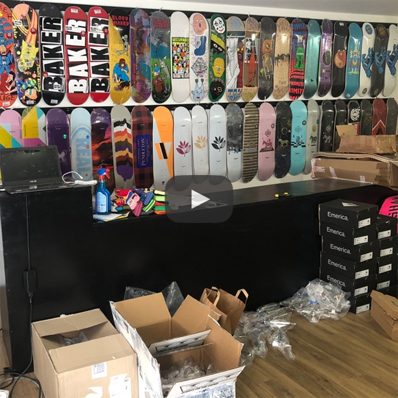 Photos travaux BUD SKATESHOP Montpellier