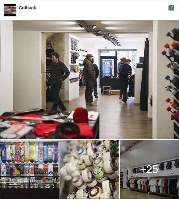 Photos publication Facebook 15 janvier Colback évènement Only Chiefs 1 BUD SKATESHOP soirée Studio 411 Galerie Montpellier samedi 9 février 2019