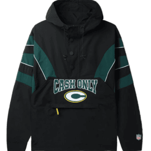 cash only jacket anorak league (black/forest)
