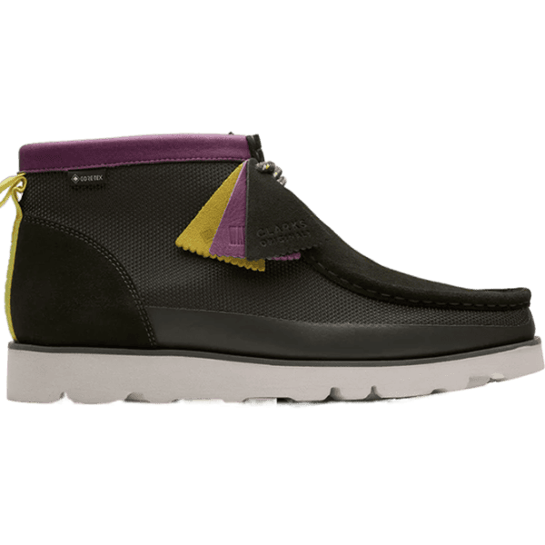 clarks shoes wallabee 2.0 gore-tex (green combi)