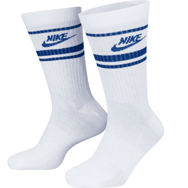 nike sb socks everyday nsw essential (white/game royal)