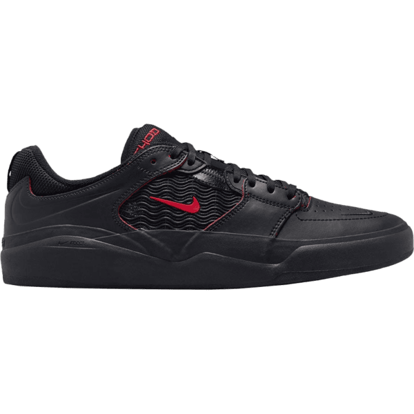 nike sb shoes ishod wair premium (black/uni red/black)