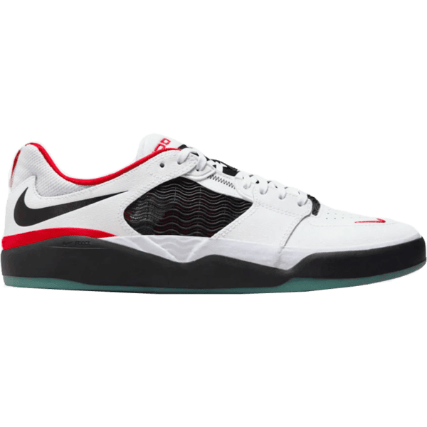 nike sb shoes ishod wair premium (white/black/uni red/black)
