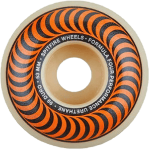 spitfire wheels formula four classics (orange) 99a 53mm