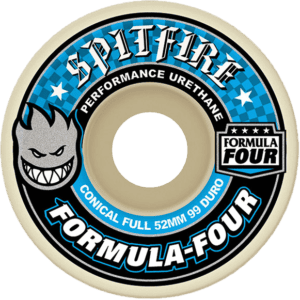 spitfire wheels formula four conical full 99a 52mm spitfire wheels formula four conical full 99a 52mm
