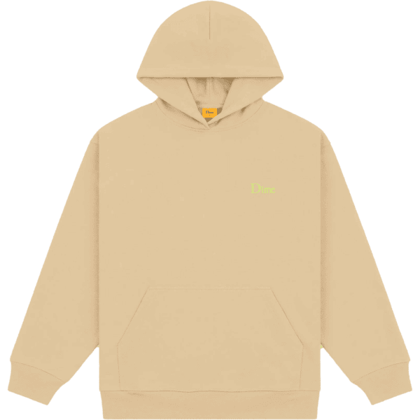 dime sweatshirt hood classic small logo (sand)
