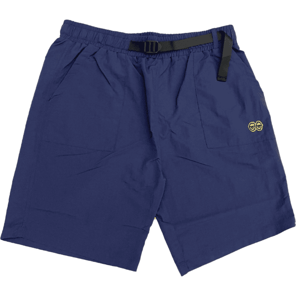 krooked short nylon eyes (navy/yellow)
