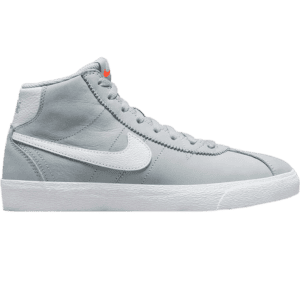 nike sb shoes girls bruin hi iso (wolf grey/white)
