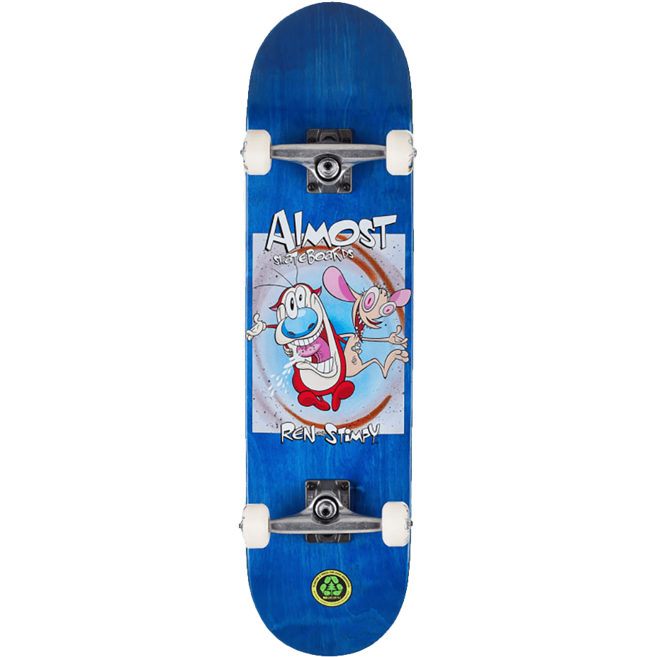 Shop almost skateboard complete ren & stimpy boxed 8 online | BUD Skateshop