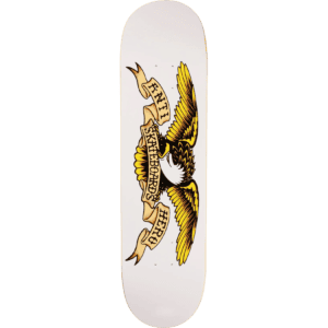 antihero board classic eagle (white) 8.75