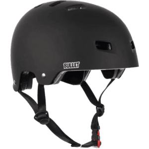 bullet helmet kids junior (black matt)