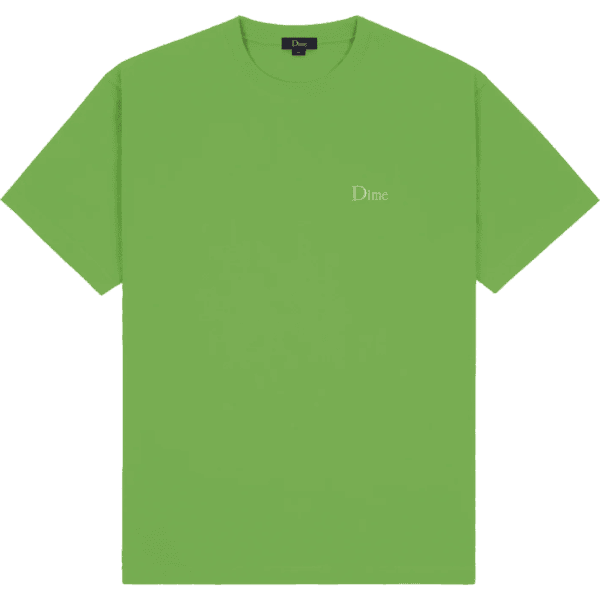 dime tee shirt classic small logo (kelly green)