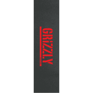 grizzly griptape sheet stamp print (red) 9