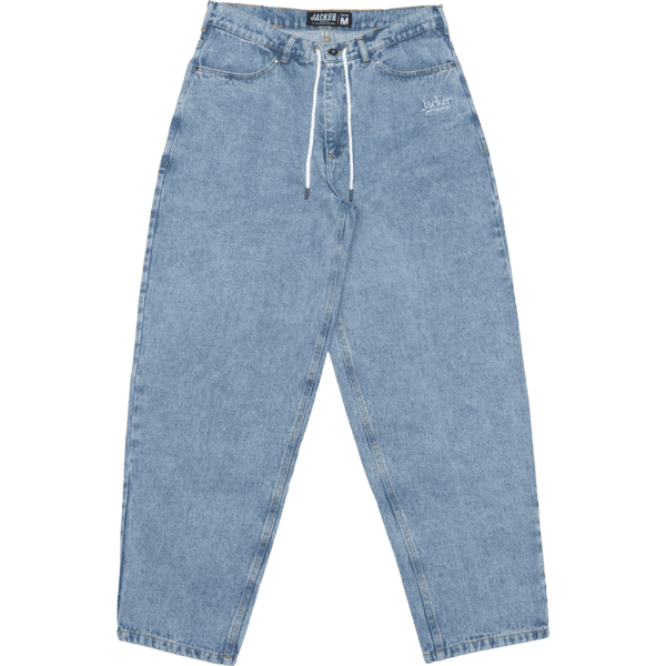 jacker pants nostalgia (washed blue)