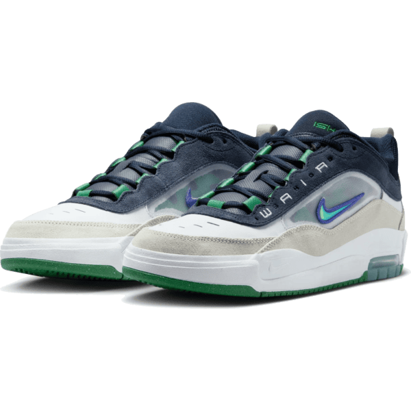 nike sb shoes air max ishod (white/persian violet)