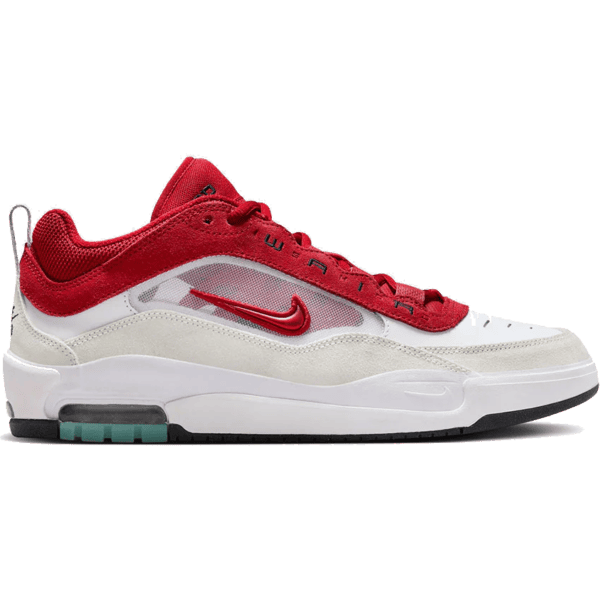 nike sb shoes air max ishod (white/varsity red/summit white)