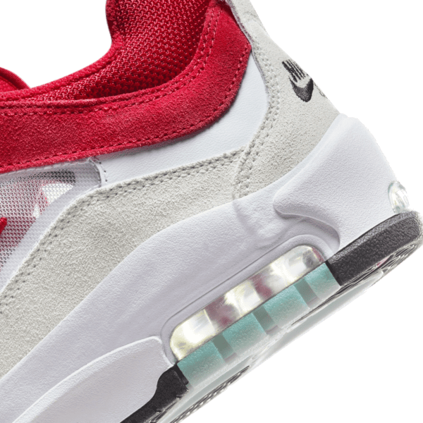 nike sb shoes air max ishod (white/varsity red/summit white)
