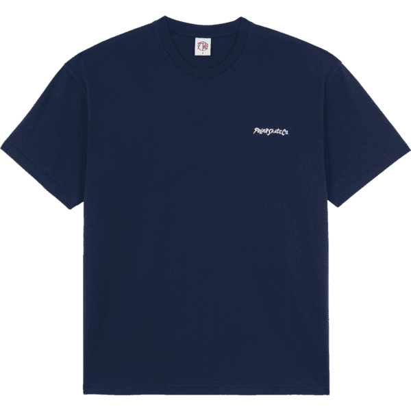 polar tee shirt 12 faces (dark blue)
