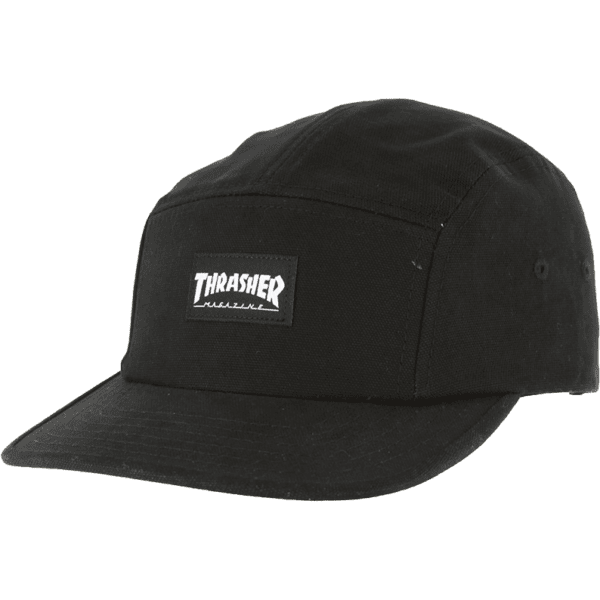 thrasher cap 5 panel skate mag (black)