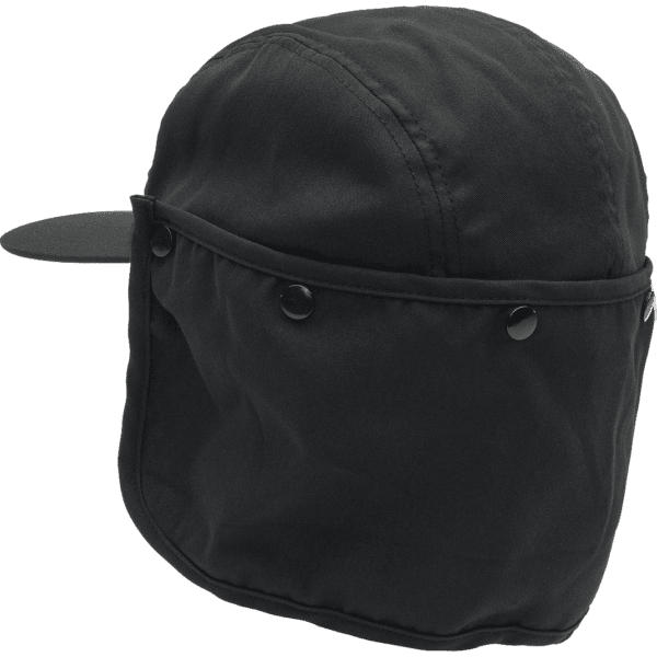 volcom cap 5 panel stone trip flap (black)