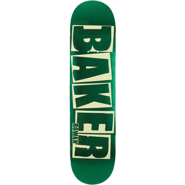 baker board brand logo rowan zorilla (green foil) 8