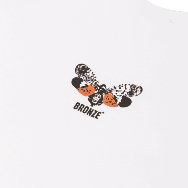 bronze 56k tee shirt lantern (white)