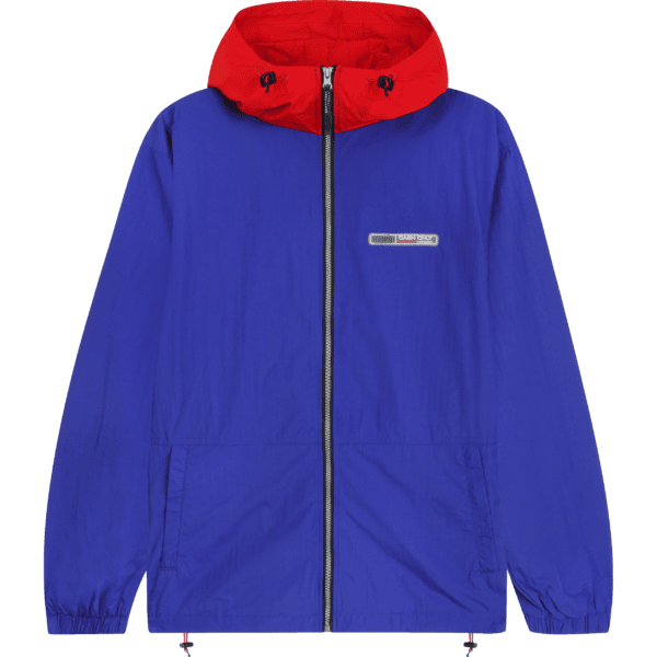 cash only jacket transit nylon (blue/red)