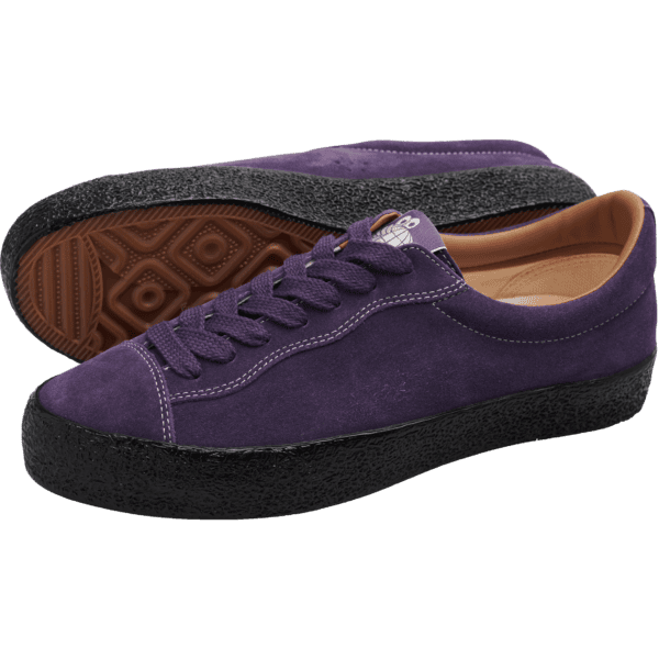 last resort ab shoes vm002 suede lo (loganberry/black)