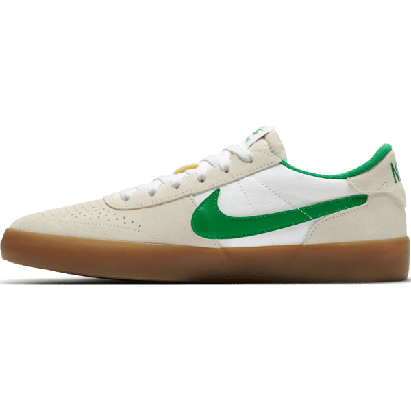 nike sb shoes heritage vulc (summit white/lucky green/white)
