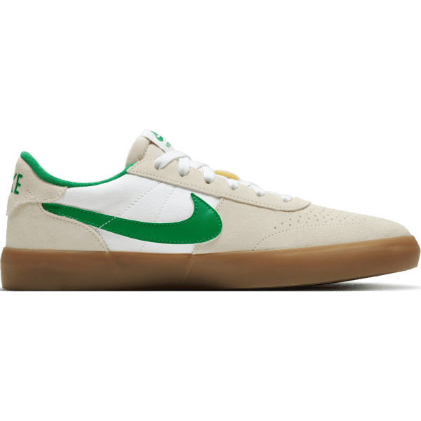 nike sb shoes heritage vulc (summit white/lucky green/white)