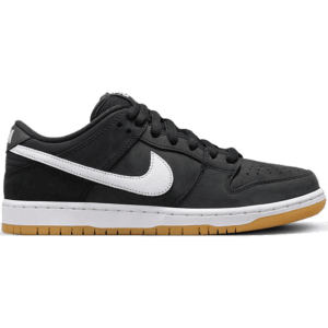nike sb shoes dunk low pro iso (black/gum)