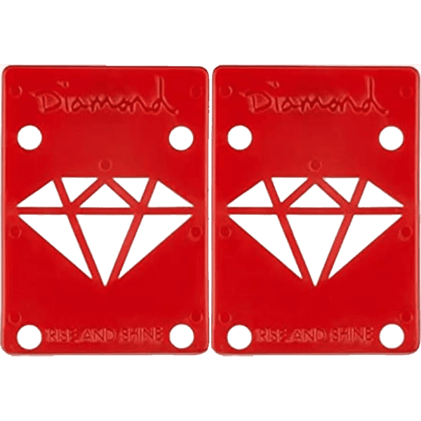 diamond pads riser rise and shine (red) 1/8