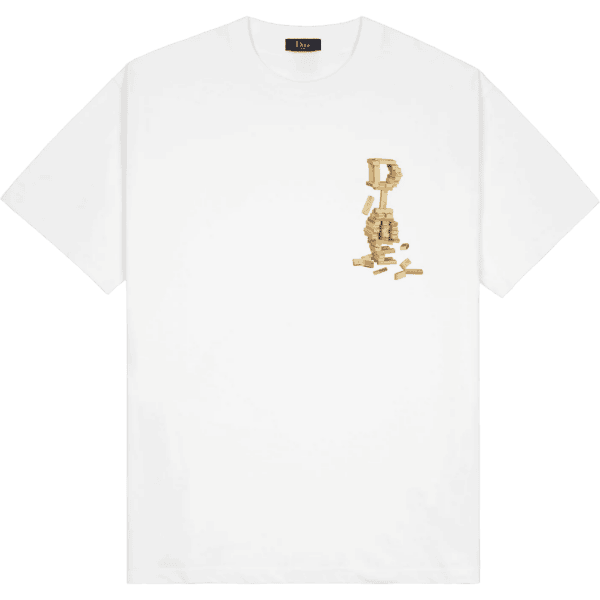 dime tee shirt blocks (white)