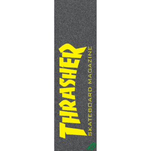 mob grip griptape sheet thrasher skate mag (yellow) 9