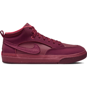 nike sb shoes react leo prm (dark betroot/team red)