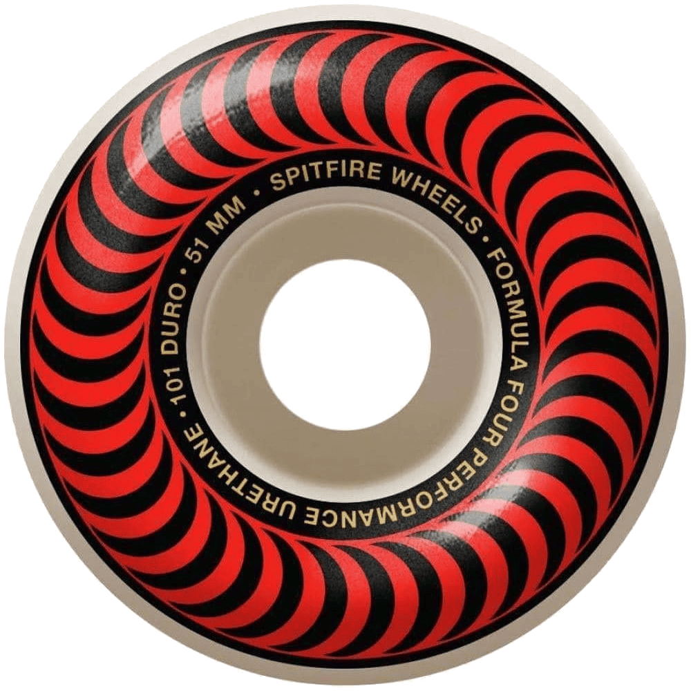 spitfire wheels formula four classics (red) 101a 51mm spitfire wheels formula four classics (red) 101a 51mm