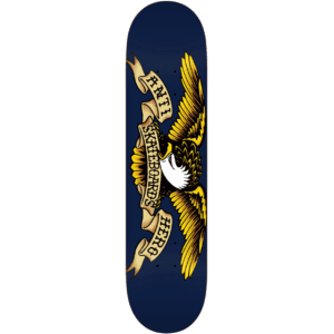 antihero board classic eagle (navy) 8.5
