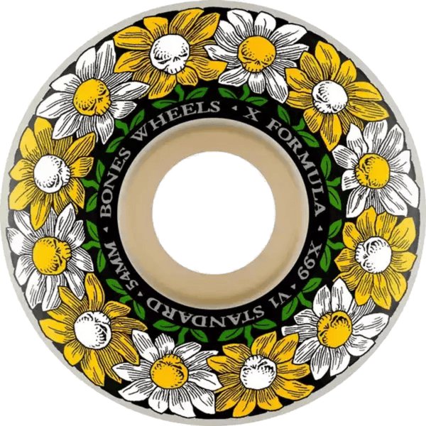 bones wheels x-formula pushing up daisies v4 99a 54mm