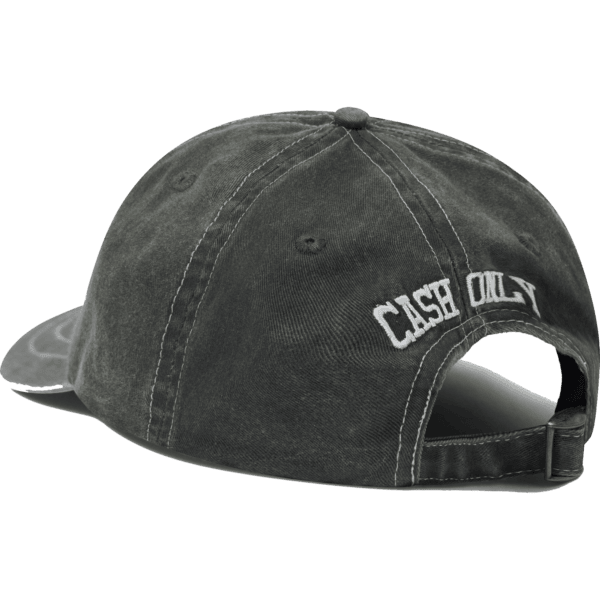 cash only cap 6 panel campus (black)